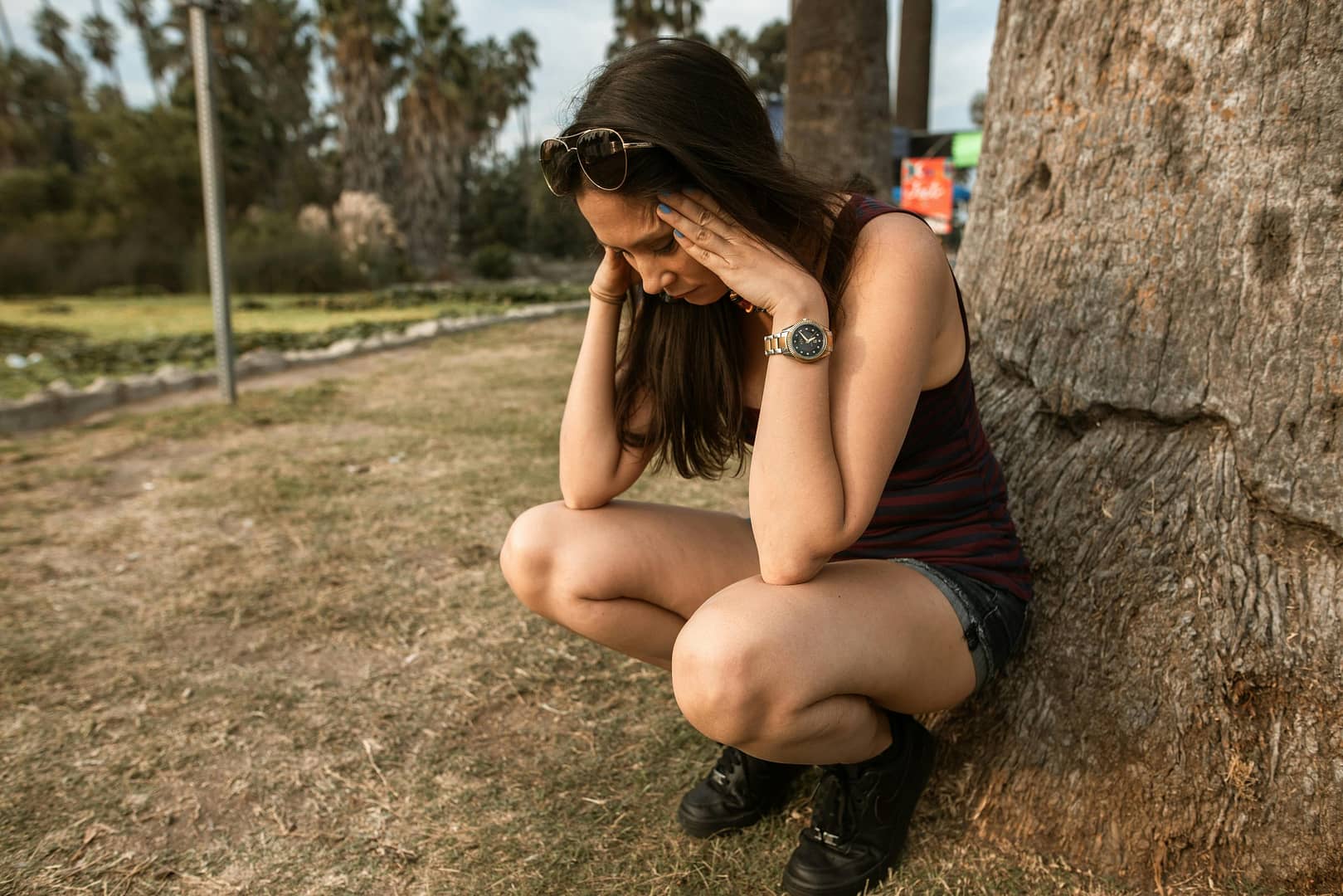 personne anxieuse